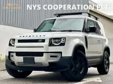 2022 Land Rover Defender 90 2.0 P300 Base Grade 3 Doors SUV 4WD Unregistered CALL NOW FOR BEST OFFER