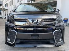 2017 Toyota Vellfire 2.5 Z**8 SEATER**2 POWER DOOR**5 YEARS WARRANTY**MUST CALL