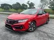 Used 2017 Honda Civic 1.8 S i-VTEC Sedan (A) ONE YEAR WARRANTY TYPE R BODYKIT 9YEAR LOAN - Cars for sale