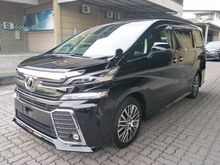 2016 Toyota Vellfire 2.5 Z G Edition MPV