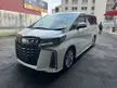 Recon 2021 Toyota Alphard 2.5 S TYPE GOLD 2021 (A) RECOND UNREG [SUNROOF, DIM, BSM AVAILABLE, ORI LOW MILEAGE NO MAJOR ACCIDENTS REPORTED]