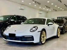 2021 Porsche 911 Carrera (992) Sport Chrono #  PDLS+ LED Matrix Headlights # 911 GT3 Wheel Rims # 911 GT3 Style Carbon Fiber Rear Spoiler