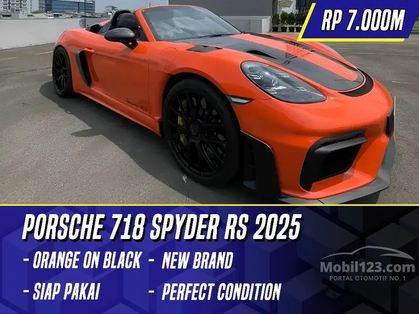2025 Porsche 718 Spyder RS Convertible