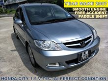 2007 Honda City 1.5 VTEC (A) PERFECT CONDITION WITH PADDLE SHIFT