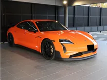 2025 UNREGISTER Porsche Taycan 0.0 Turbo GT Weissach Package 2-seat 4WD Sedan, Accent Package GT Silver Side Logo Weisach (Incoming) Open for booking