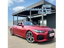 2024 BMW 430i 2.0 M Sport Convertible Cabriolet Red on Black Merah 430 i MSport New Model