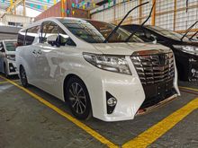 2016 Toyota Alphard 2.5 G SA MPV