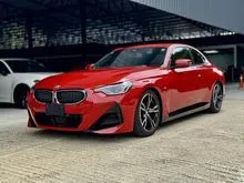 2023 BMW 220i 2.0 M Sport Coupe - 7 Years Warranty - LOW Mileage - BILSTEIN Suspension