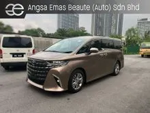 2025 Toyota Alphard 2.5 / JBL / SSTEP / HUD / AUTOPARKING / FULL SPEC