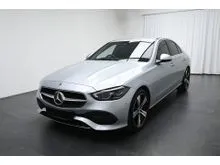 2023 Mercedes-Benz C200 1.5 Avantgarde Sedan with FSR and Under warranty