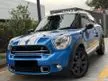 Used YEAR MADE 2014 MINI COUNTRYMAN 1.6 COOPER S SUV LOW MILEAGE FULL BLACK LEATHER SEAT KEYLESS ENTRY PUSH START BUTTON REVERSE CAMERA PADDLE SHIFT
