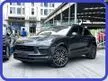 Recon UNREG 2022 Porsche Macan 2.0 TURBO NEW FACELIFT GEN 3 PDLS PLUS HEADLAMP SPORT CHRONO PANORAMIC ROOF SURROUND CAMERA TINTED REAR LAMP POWER BOOT BOSE