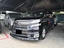 2012 Toyota Vellfire 3.5 V MPV #Dato Owner #Driver Car #Well Maintain #TipTop Condition