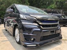 2015 Toyota Vellfire 2.5 Z A Edition MPV