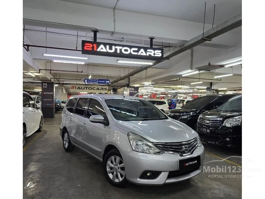 Jual Mobil Nissan Grand Livina 2013 XV 1.5 di DKI Jakarta Automatic MPV Silver Rp 100.000.000