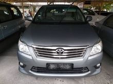 2012 Toyota Innova 2.0 G MPV (A) USED CAR