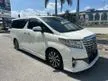 Used 2016 Toyota Alphard 3.5 Executive Lounge MPV New Year Promotion