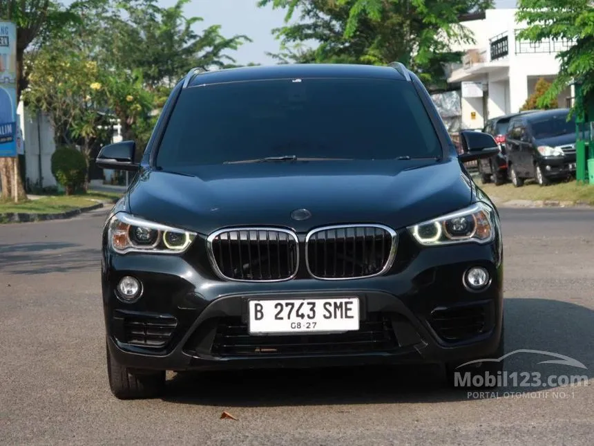 Jual Mobil BMW X1 2017 sDrive18i xLine 1.5 di Banten Automatic SUV Hitam Rp 299.000.000