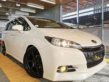 Toyota WISH 1.8 S MONOTONE PADDLE SHIFT KEYLESS HIGH SPEC UNREGISTER