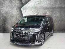 SPECIAL DEALS 2022 TOYOTA ALPHARD 2.5 SC SR BODYKIT JBL RM2,033/MONTH READY STOCK UNIT FAST APPROVAL