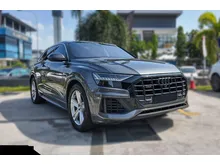 2019 Audi Q8 3.0 TFSI SUV, Two-tone interior (brown & black), Bang & Olufsen sound system, HUD, 360 camera, Sunroof, 20-inch rims