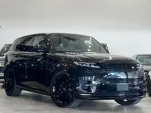 2022 Range Rover Sport P400 MHEV Launch Edition  Santorini Black  Unreg  11,485KM