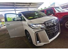 TOYOTA ALPHARD 2.5 SC 3LED 3BA LATEST SPEC SUNROOF 4 CAMERA NAPPA LEATHER 2020 JAPAN UNREG
