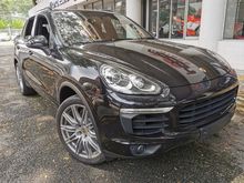 2015 Porsche Cayenne 3.6 S Full Spec With Burmester Surround,Sunroof,Air Matic,Turbo Rims,PASM,PCM,Memory Seats Black Unit Unregister