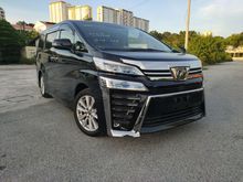 2018 Toyota Vellfire 2.5 ZA,FULL ALPINE,GRADE 4.5,NEW CAR CONDITION,2018 UNREGISTER