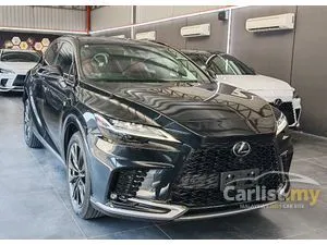 2023 Lexus RX 350 2.4 F Sport RED INTERIOR / PANORAMIC ROOF / DIGITAL INNER REARVIEW MIRROR / UNREGISTERED