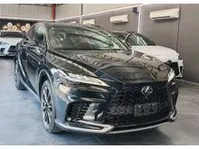 2023 Lexus RX 350 2.4 F Sport RED INTERIOR / PANORAMIC ROOF / DIGITAL INNER REARVIEW MIRROR / UNREGISTERED