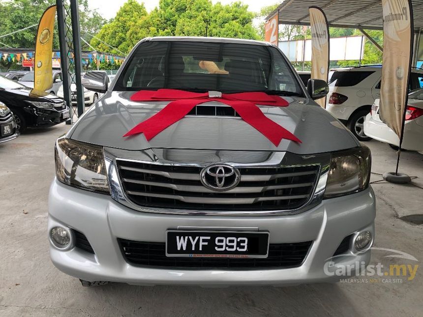 Toyota Hilux 2013 G Vnt 2 5 In Selangor Automatic Pickup Truck Silver For Rm 68 888 7716356 Carlist My