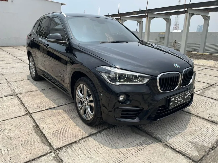 Jual Mobil BMW X1 2017 sDrive18i 1.5 di DKI Jakarta Automatic SUV Hitam Rp 260.000.000