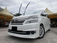 2012 Toyota Vellfire 3.5 VL FACELIFT MODELLISTA MPV