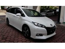 2014 Toyota Wish 1.8 VVTI S-Monotone Package Push Start Button Full Loan Apply