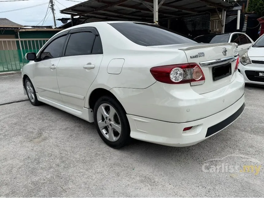 2012 Toyota Corolla Altis E Sedan