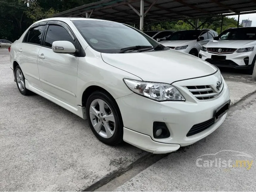 2012 Toyota Corolla Altis E Sedan