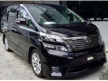 2009 Toyota Vellfire 3.5 ZG Pilot Seats Leather True Year
