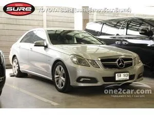 2010 Mercedes-Benz E250 1.8 W212 (ปี 10-16) CGI BlueEFFICIENCY Sedan