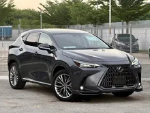 2023 Lexus NX250 2.5 Version L (A) Ready Stock, Black Leather Interior, Low Mileage, Digital Inner Mirror, Wireless Charger, 360 Camera, HUD, BSM
