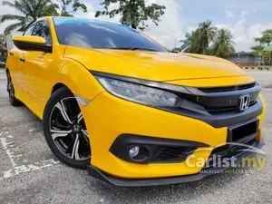 2016 Honda Civic 1.5 (A) TC-P Full Spec Fully Wrapping Very Awesome Car Original Year Make