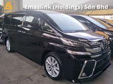 2016 Toyota Vellfire 2.5 ZA 7 SAETER PRE CRASH STOP SYSTEM 360 SURROUND CAMERA POWER BOOT 2 POWER DOOR AUTO CRUISE FREE WARRANTY