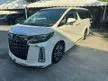 Recon 2020 Toyota Alphard 2.5 SC FULL SPEC FULL LOADED MODELITSA KIT DIM BSM SUNROOF JBL 360CAMERA NEW FACELIFT JAPAN SPEC UNREGS