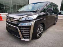 (Lowest Price In KL) 2018 Toyota Vellfire 2.5 ZG Edition - Jp Unreg