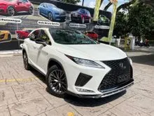 2022 LEXUS RX300 F SPORT ( 9K MILEAGE / 5A GRADE ) 360 SURROUND VIEW CAMERA WITH HEAD UP DISPLAY
