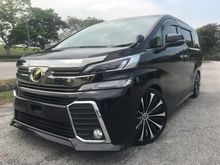 2015 Toyota Vellfire 2.5 Z A Edition MPV**PREMIUM WARRANTY**SHOWROOM CONDITION**HIGH TRADE-IN**