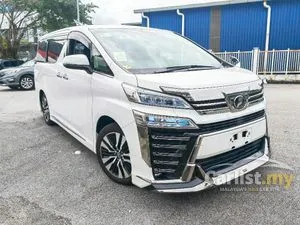 2018 Toyota Vellfire 2.5 ZG MPV