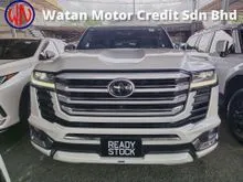 2024 Toyota Land Cruiser 3.4 PETROL ZX UNREG,BLACK LEATHER SEAT,Modellista 7 Seater,FULLSPEC,GRADE A,1000KM ONLY,SUNROOF,JBL THEATER,360 CAM,HUD,BSM