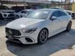 Recon 2020 Mercedes Benz CLA45 S 2.0 AMG Line 4Matic Panoramic Roof 4Cam - Cars for sale