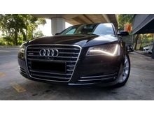 Audi A8L 3.0 QUATTRO S-LINE 1 YEAR WARRANTY 2013,REAR ENTERTAINMENT SYSTEM,SUN ROOF,F&B DVD PLAYER,ELECTRONIC SEATS F&B,ONE DATO SRI OWNER